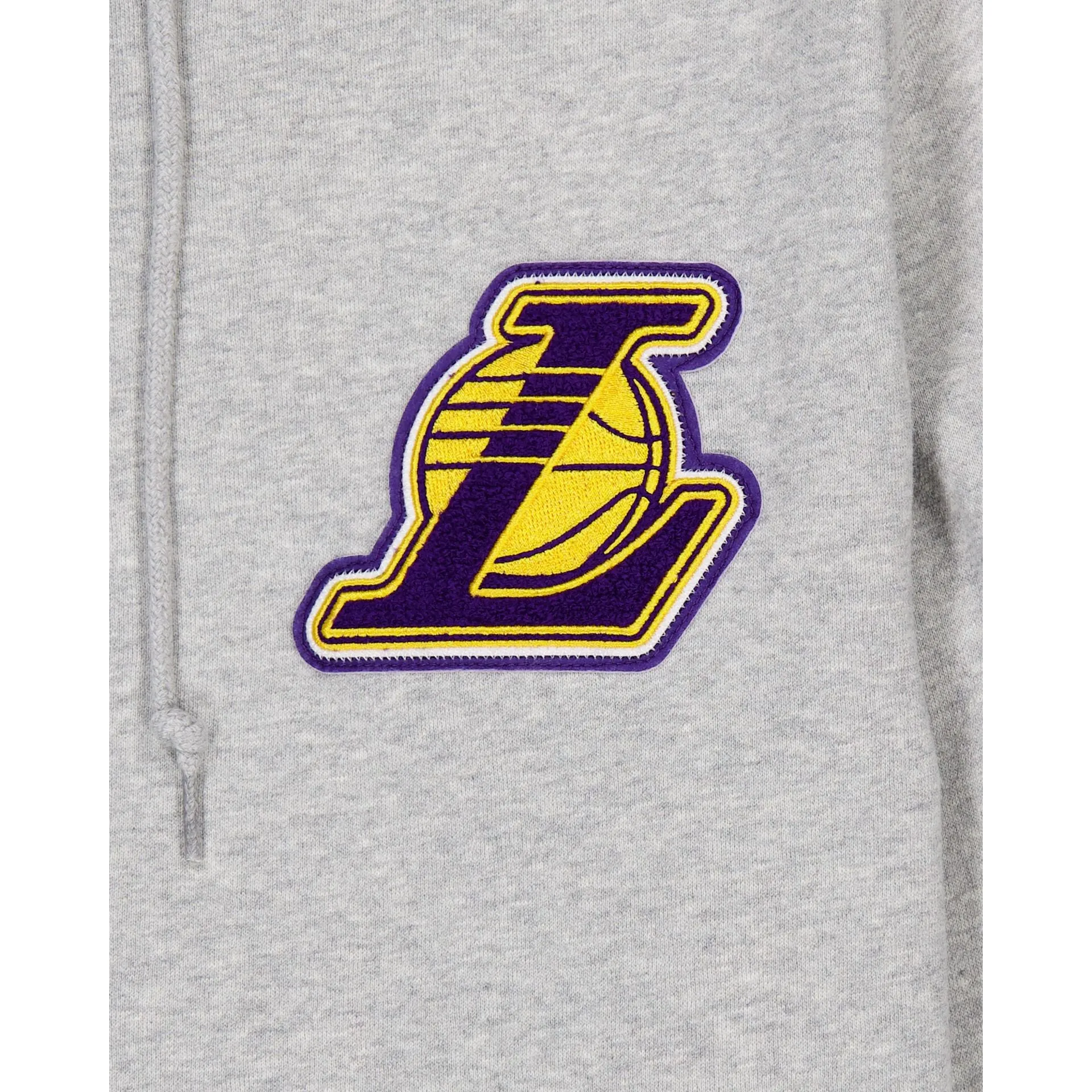 Los Angeles Lakers Gray Logo Select Full-Zip Hoodie sold by New Era product image thumbnail 4