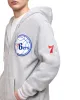 Los Angeles Lakers Gray Logo Select Full-Zip Hoodie sold by New Era