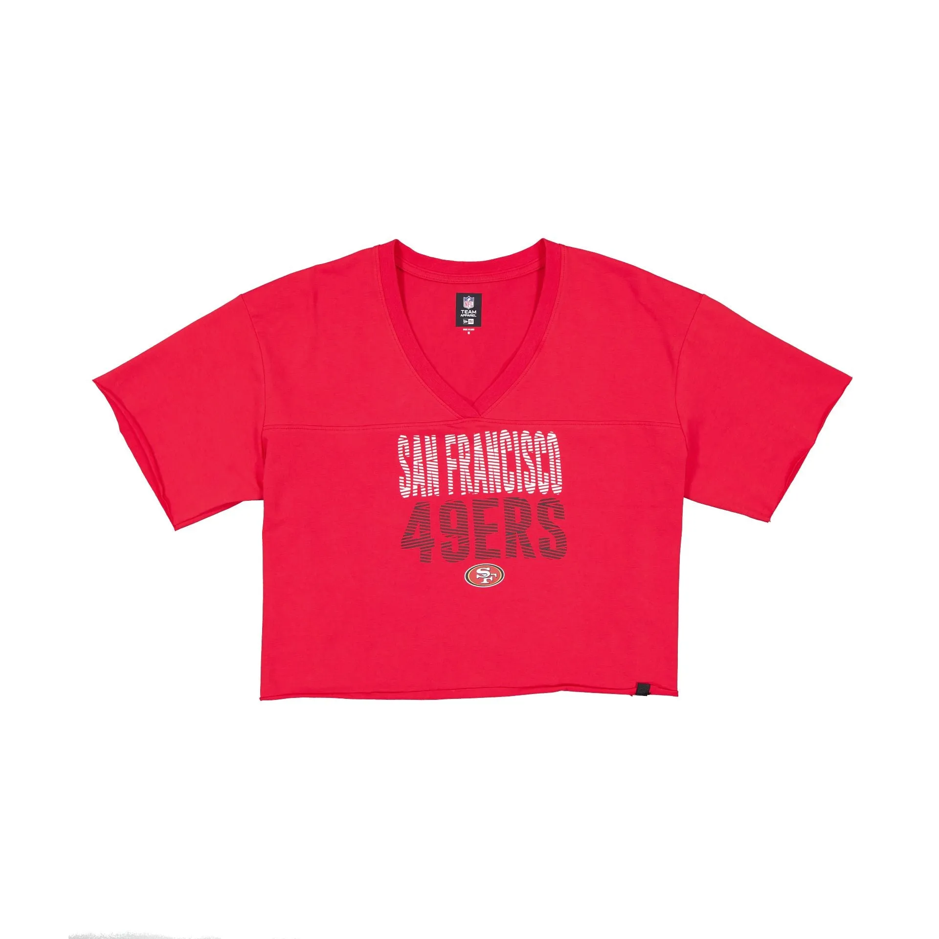 San Francisco 49ers Active Women's V-Neck T-Shirt sold by New Era