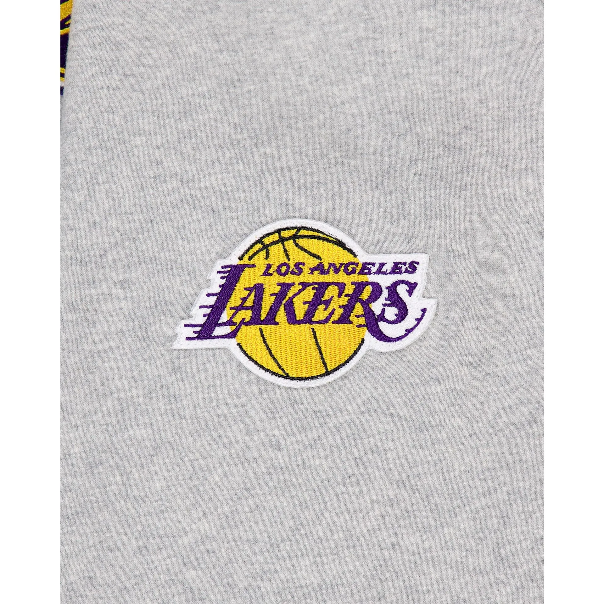 Los Angeles Lakers Gray Logo Select Full-Zip Hoodie sold by New Era product image thumbnail 5
