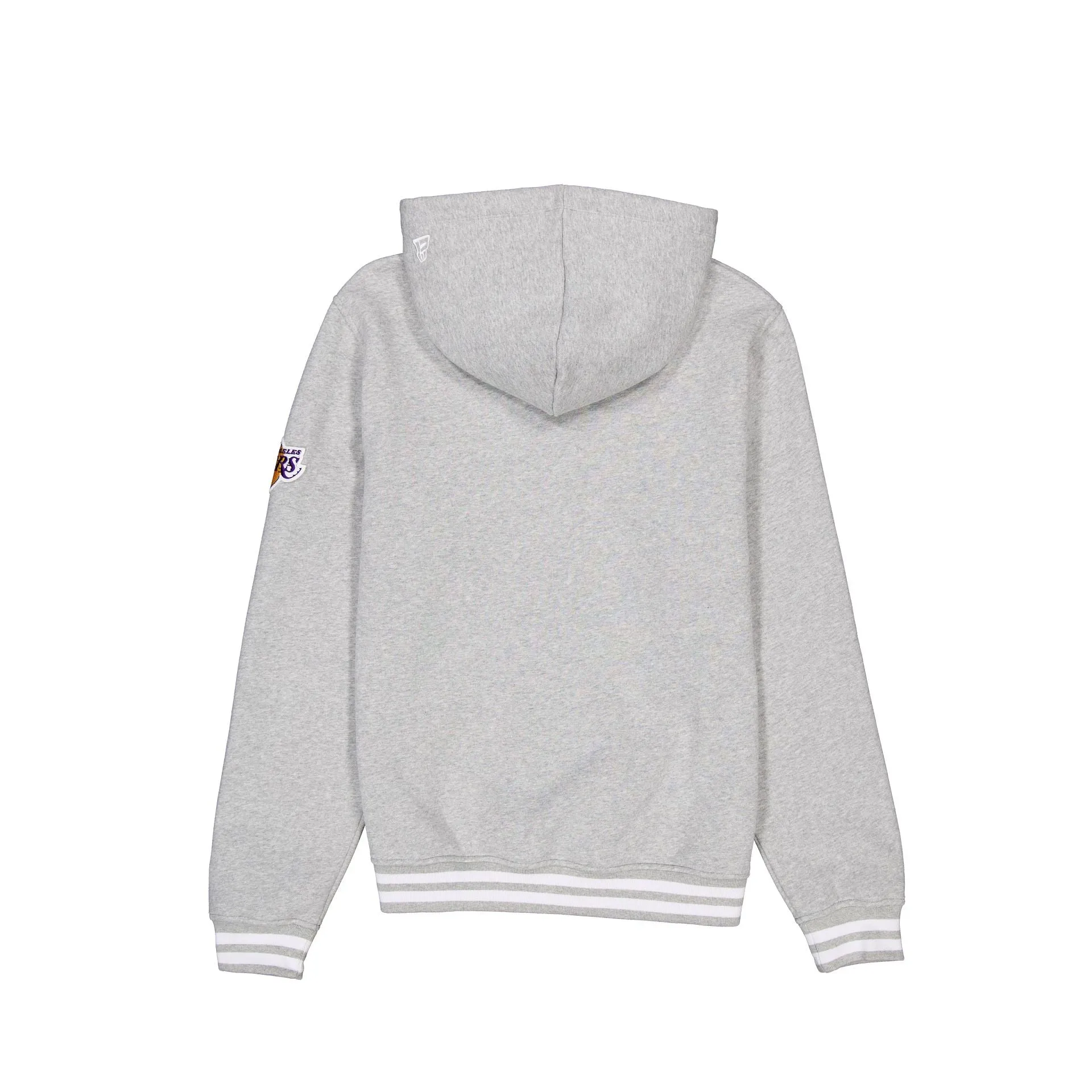 Los Angeles Lakers Gray Logo Select Full-Zip Hoodie sold by New Era product image thumbnail 3