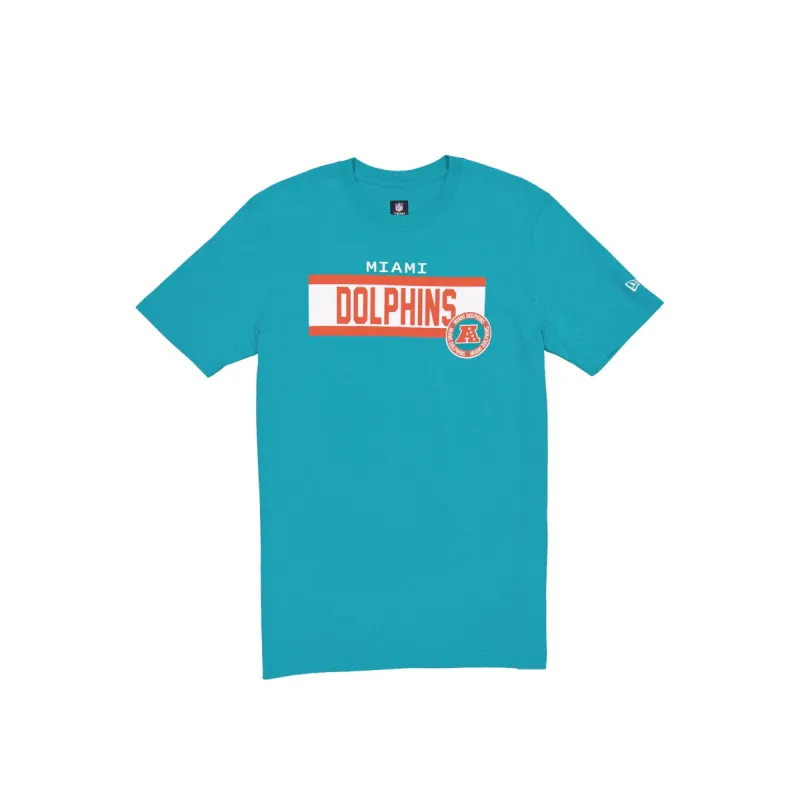 Miami Dolphins 3rd Down Team Color T-Shirt sold by New Era