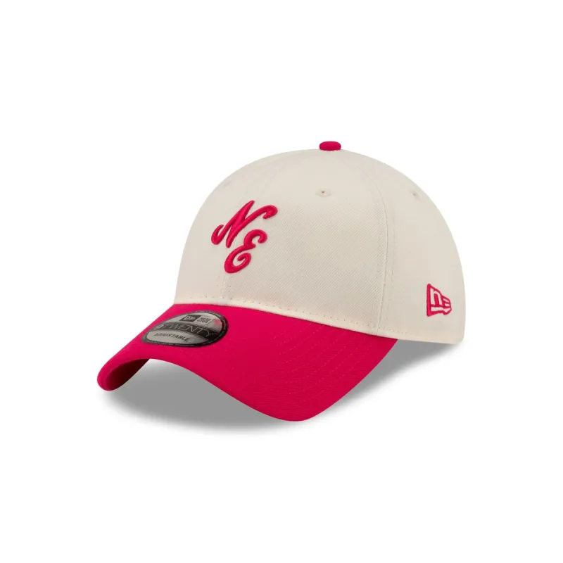 New Era Chrome Bright Rose 9TWENTY Adjustable Hat sold by New Era