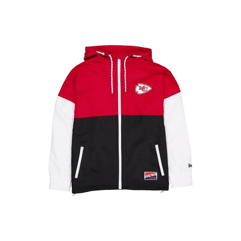 Kansas City Chiefs Throwback Windbreaker sold by New Era