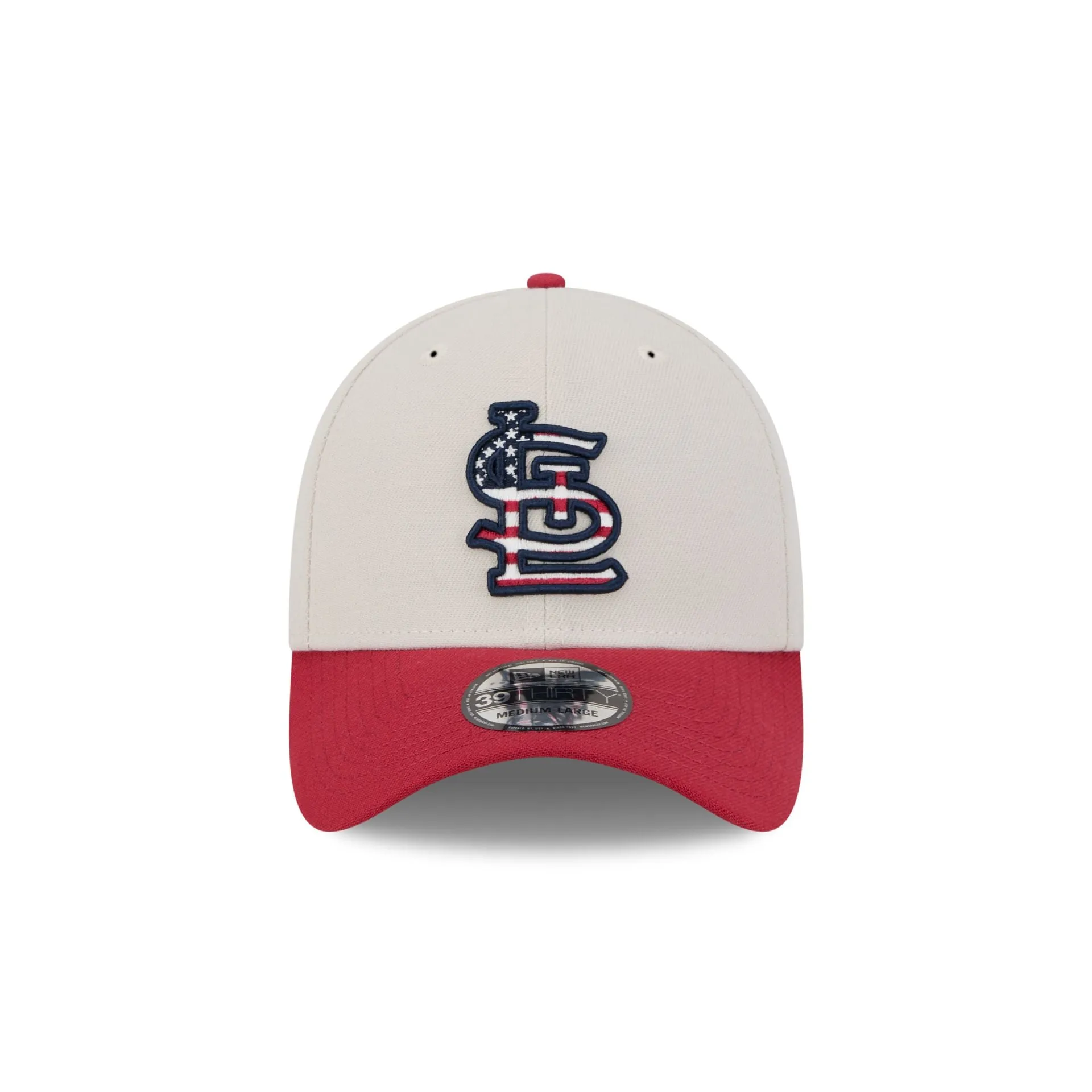 St. Louis Cardinals Independence Day 2024 39THIRTY Stretch Fit Hat sold by New Era product image thumbnail 2