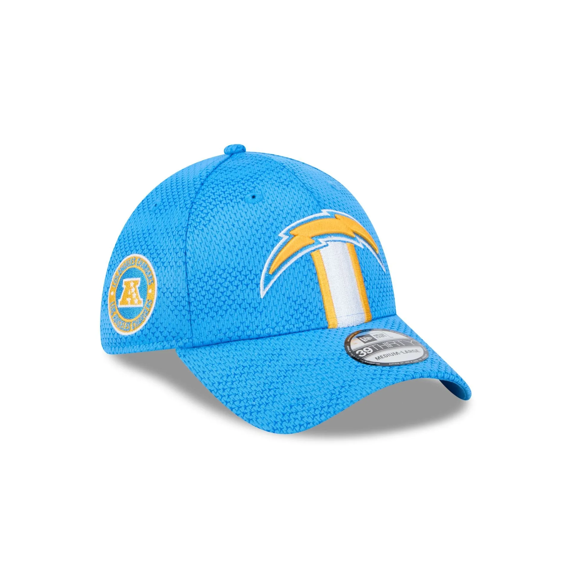 Los Angeles Chargers 2024 Sideline 39THIRTY Stretch Fit Hat sold by New Era
