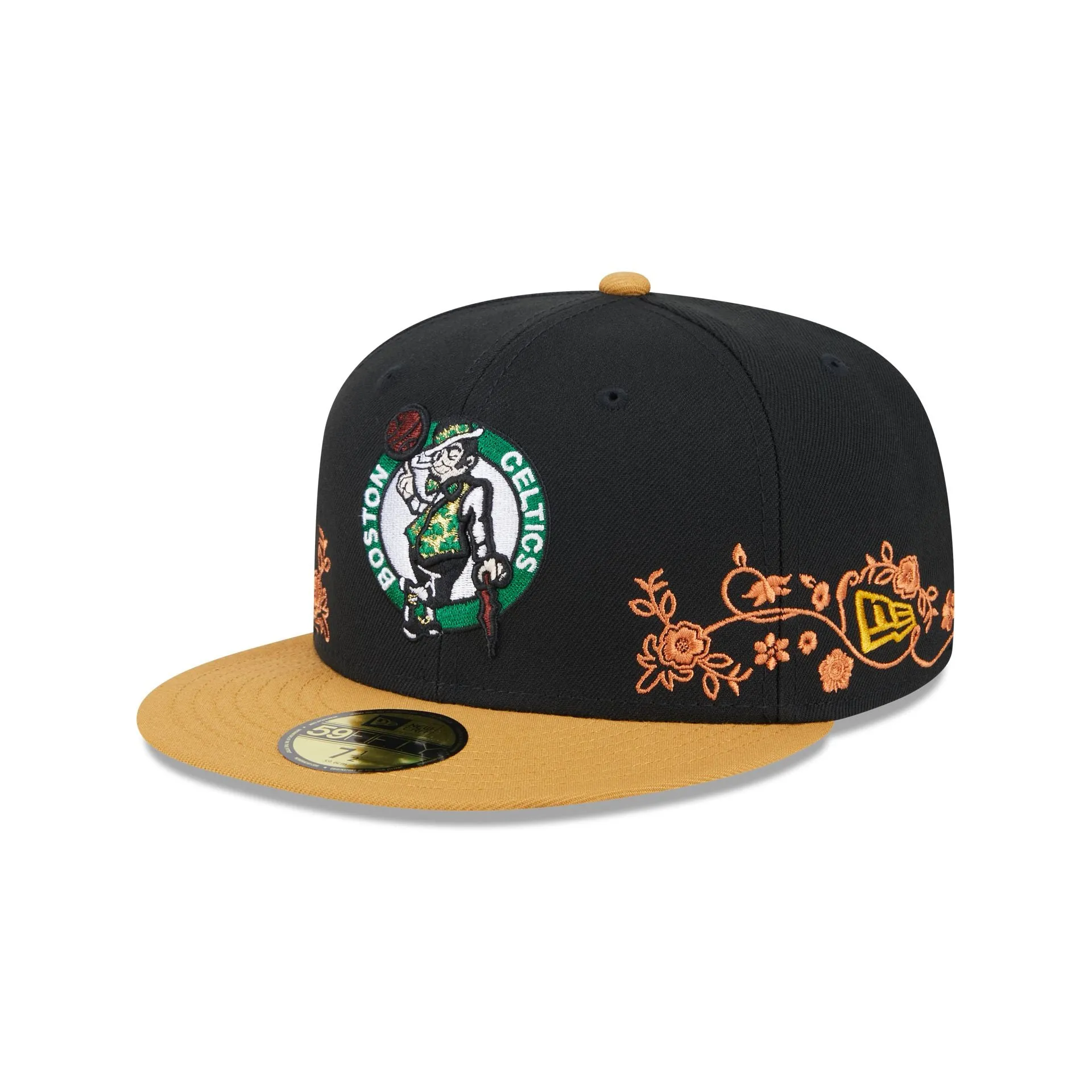 Boston Celtics Floral Vine 59FIFTY Fitted Hat sold by New Era