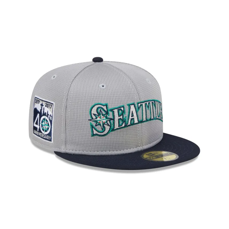 Seattle Mariners Pivot Mesh 59FIFTY Fitted Hat sold by New Era