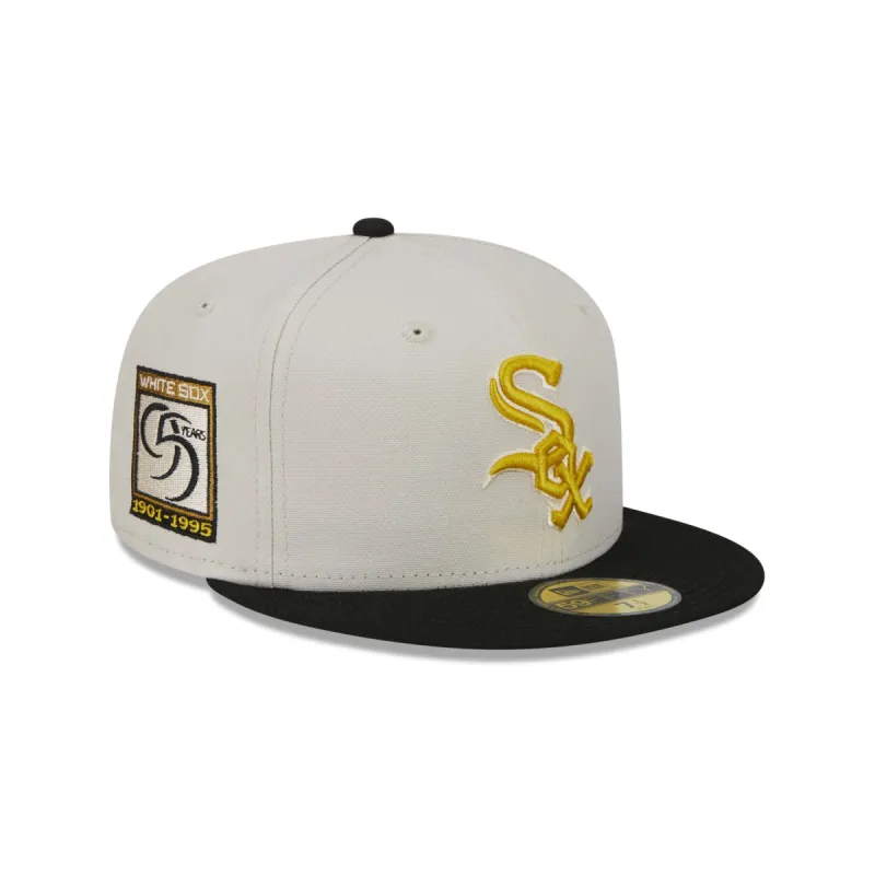 Chicago White Sox Two Tone Stone 59FIFTY Fitted Hat sold by New Era