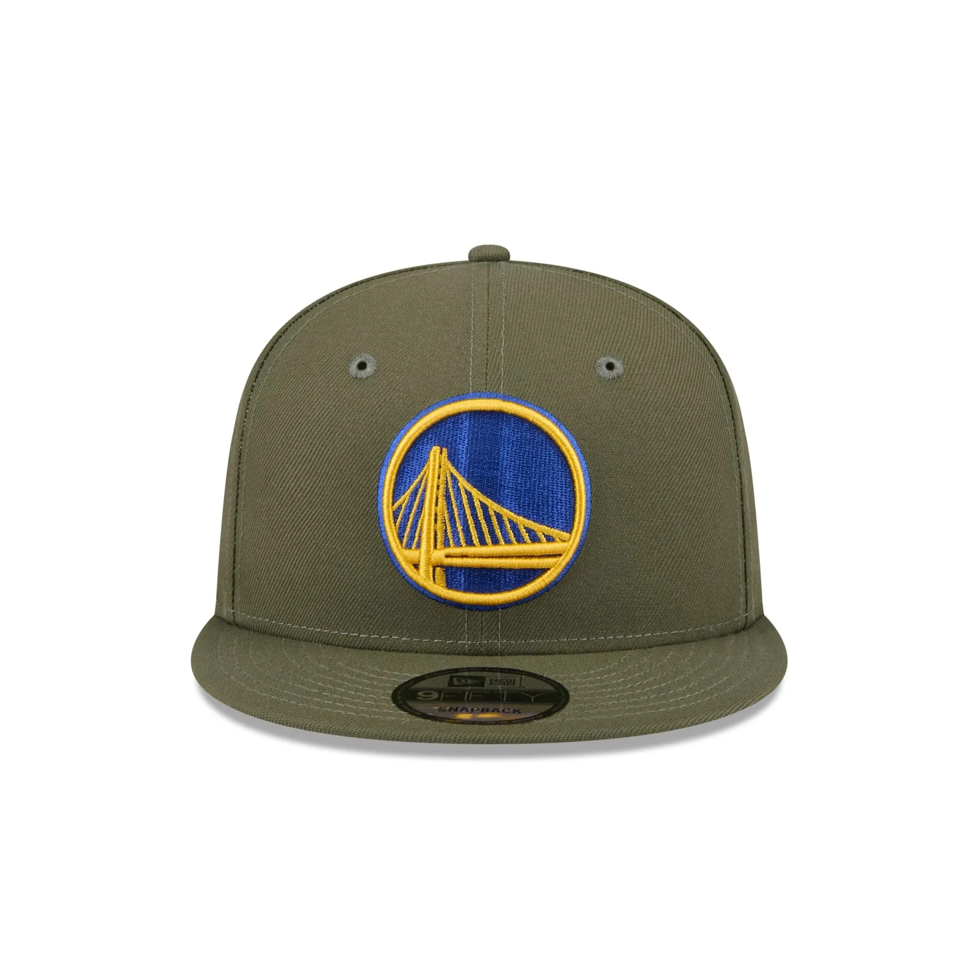 Golden State Warriors Olive 9FIFTY Snapback Hat sold by New Era product image thumbnail 2