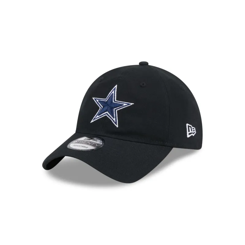Dallas Cowboys Black 9TWENTY Adjustable Hat sold by New Era