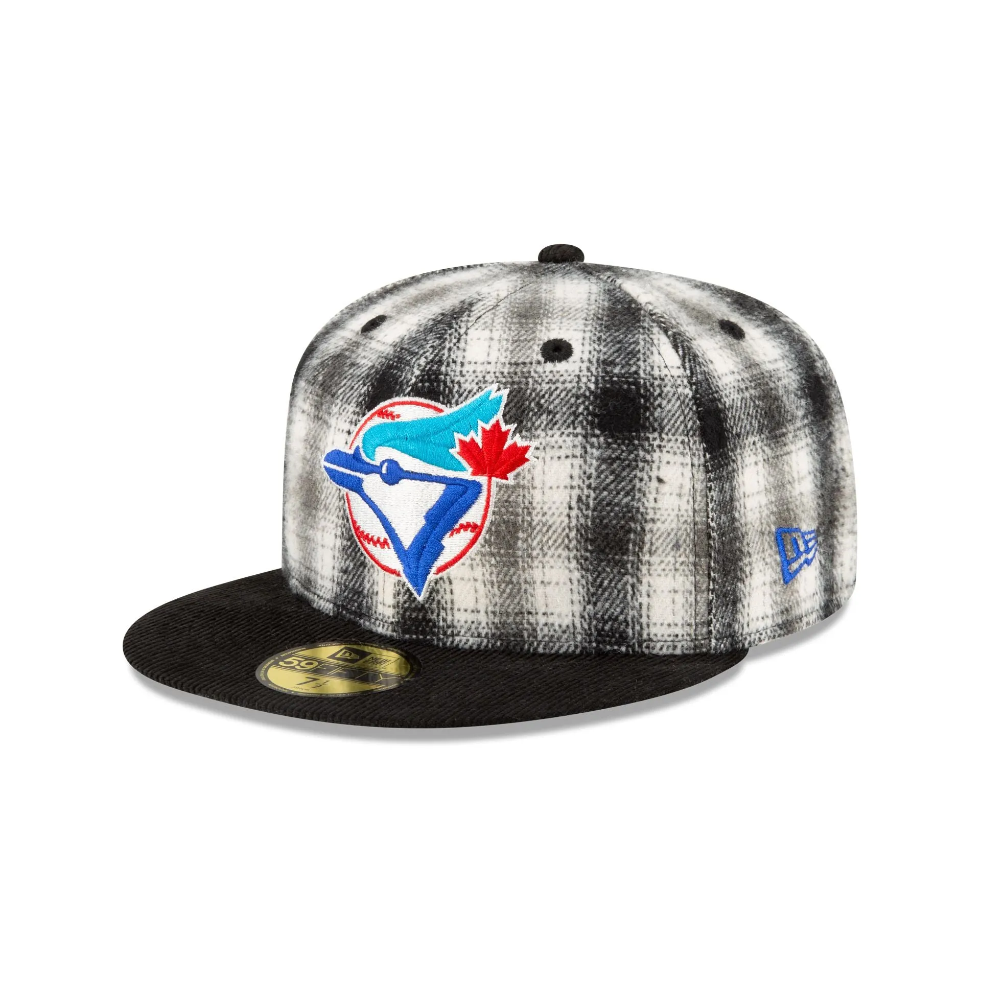 Just Caps Plaid Toronto Blue Jays 59FIFTY Fitted Hat sold by New Era product image thumbnail 3