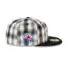 Just Caps Plaid Toronto Blue Jays 59FIFTY Fitted Hat sold by New Era