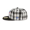 Just Caps Plaid Toronto Blue Jays 59FIFTY Fitted Hat sold by New Era