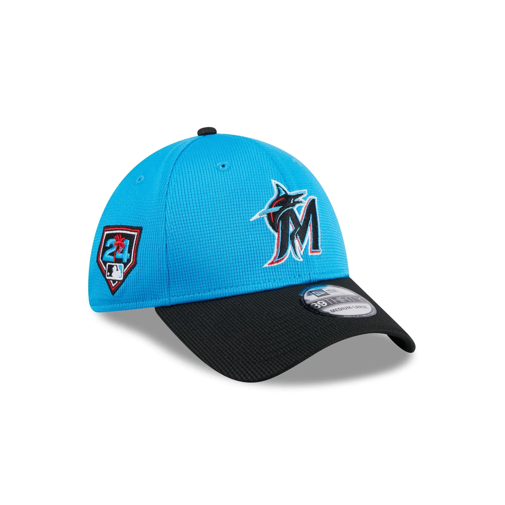 Miami Marlins 2024 Spring Training 39THIRTY Stretch Fit Hat sold by New Era