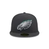 Philadelphia Eagles 2024 Draft Gray 59FIFTY Fitted Hat sold by New Era