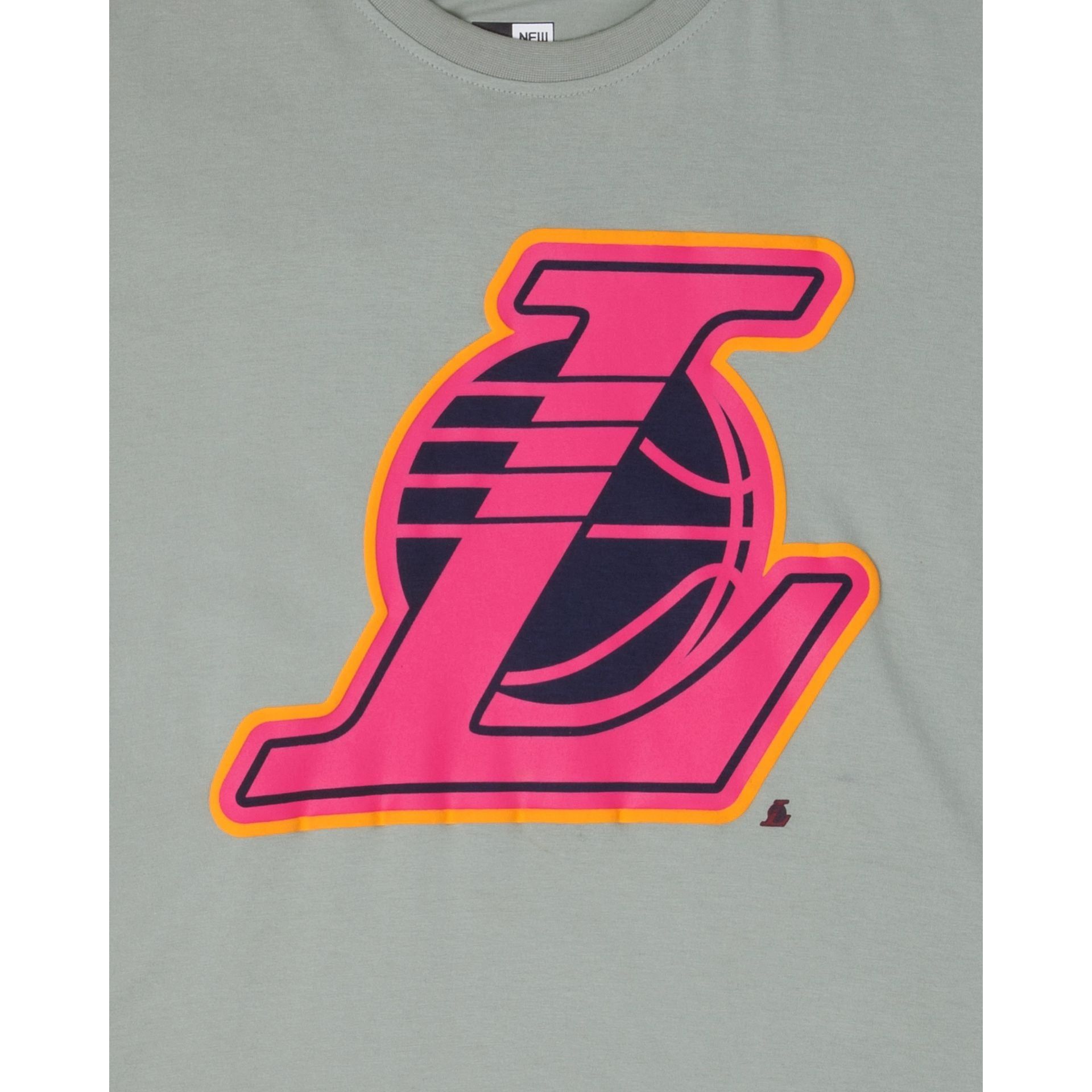 Los Angeles Lakers Color Pack Green T-Shirt sold by New Era product image thumbnail 4