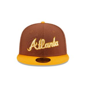 Atlanta Braves Tiramisu 59FIFTY Fitted Hat sold by New Era