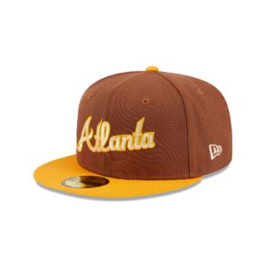 Atlanta Braves Tiramisu 59FIFTY Fitted Hat sold by New Era