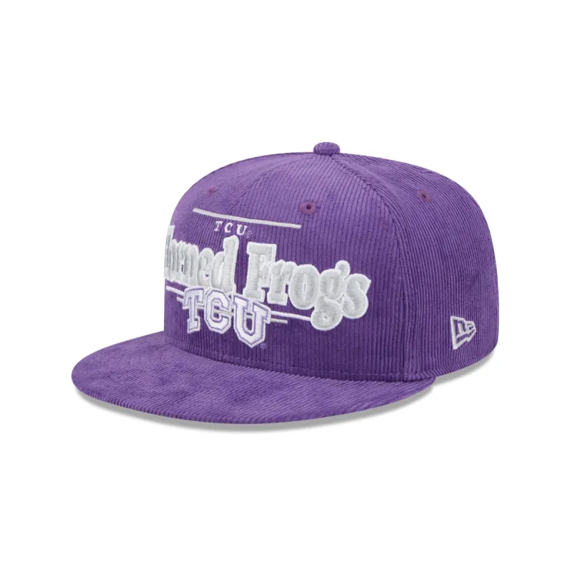 TCU Horned Frogs Throwback Display 9FIFTY Snapback Hat sold by New Era