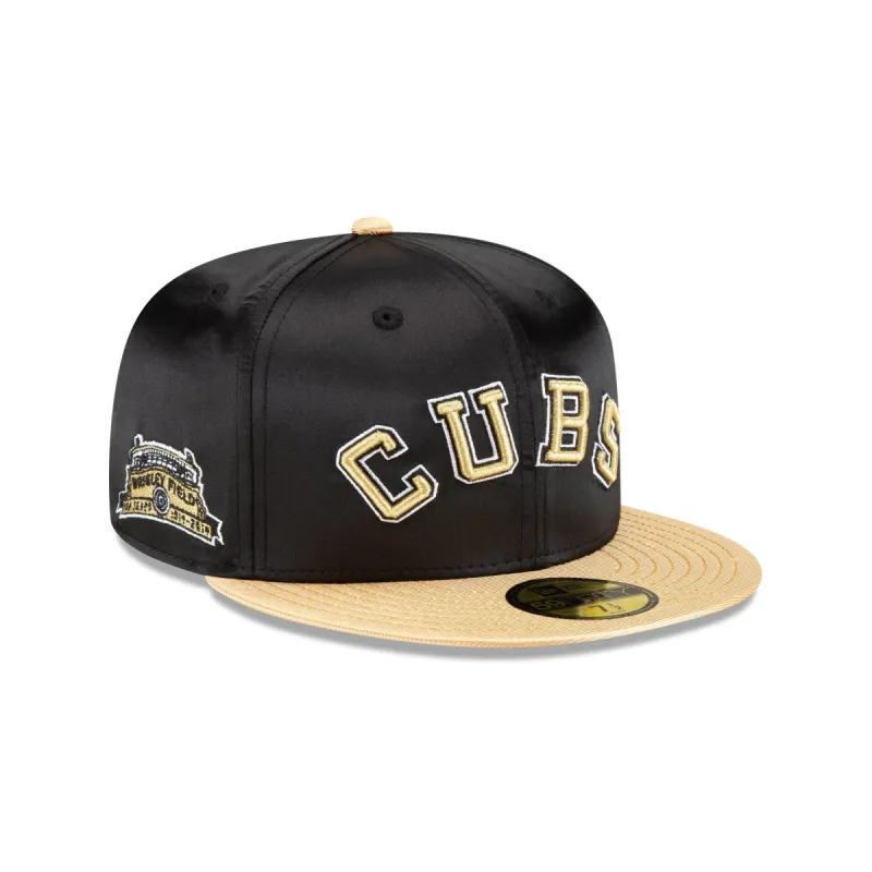 Chicago Cubs Metallic Gold 59FIFTY Fitted Hat sold by New Era
