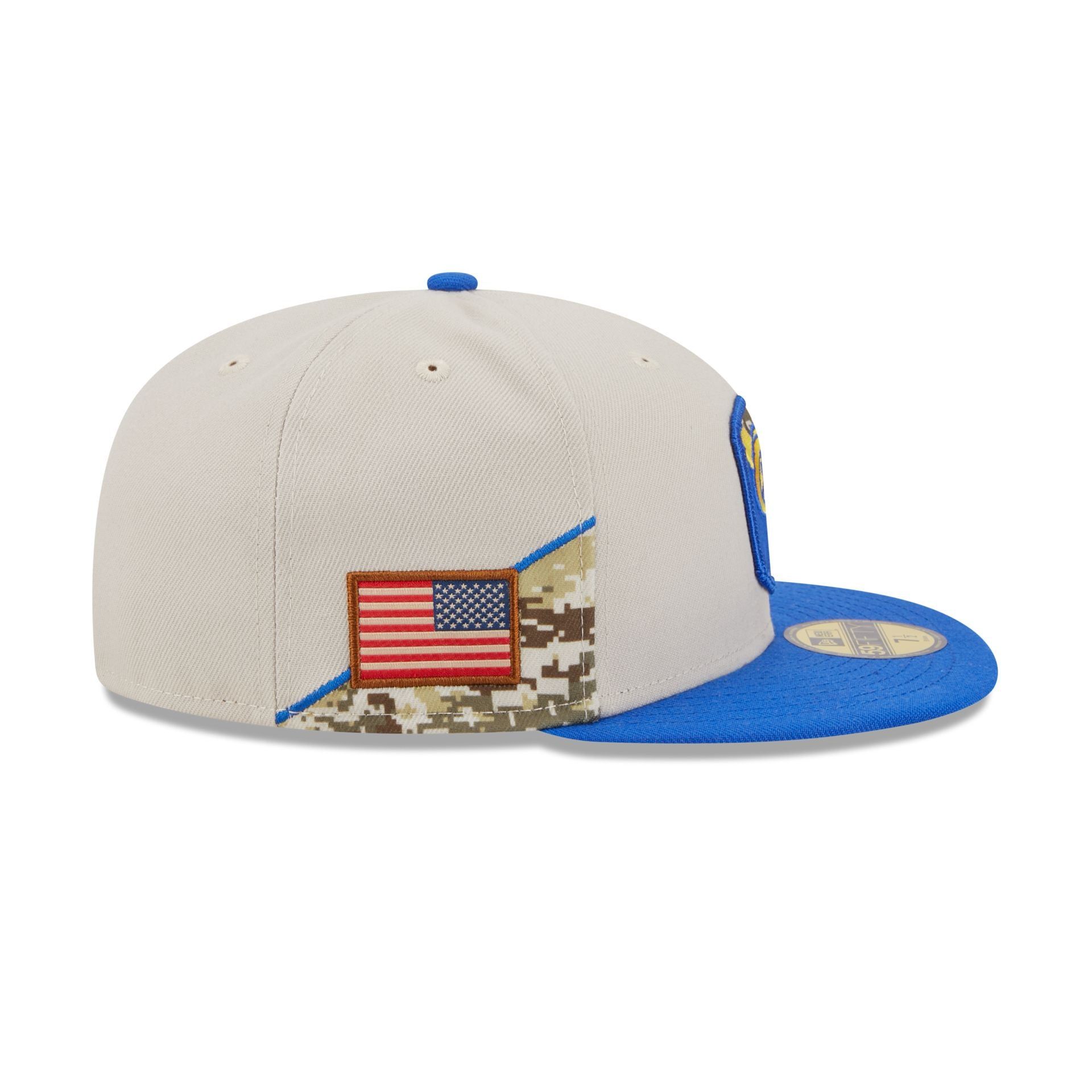 Los Angeles Rams 2023 Salute to Service 59FIFTY Fitted Hat sold by New Era product image thumbnail 4