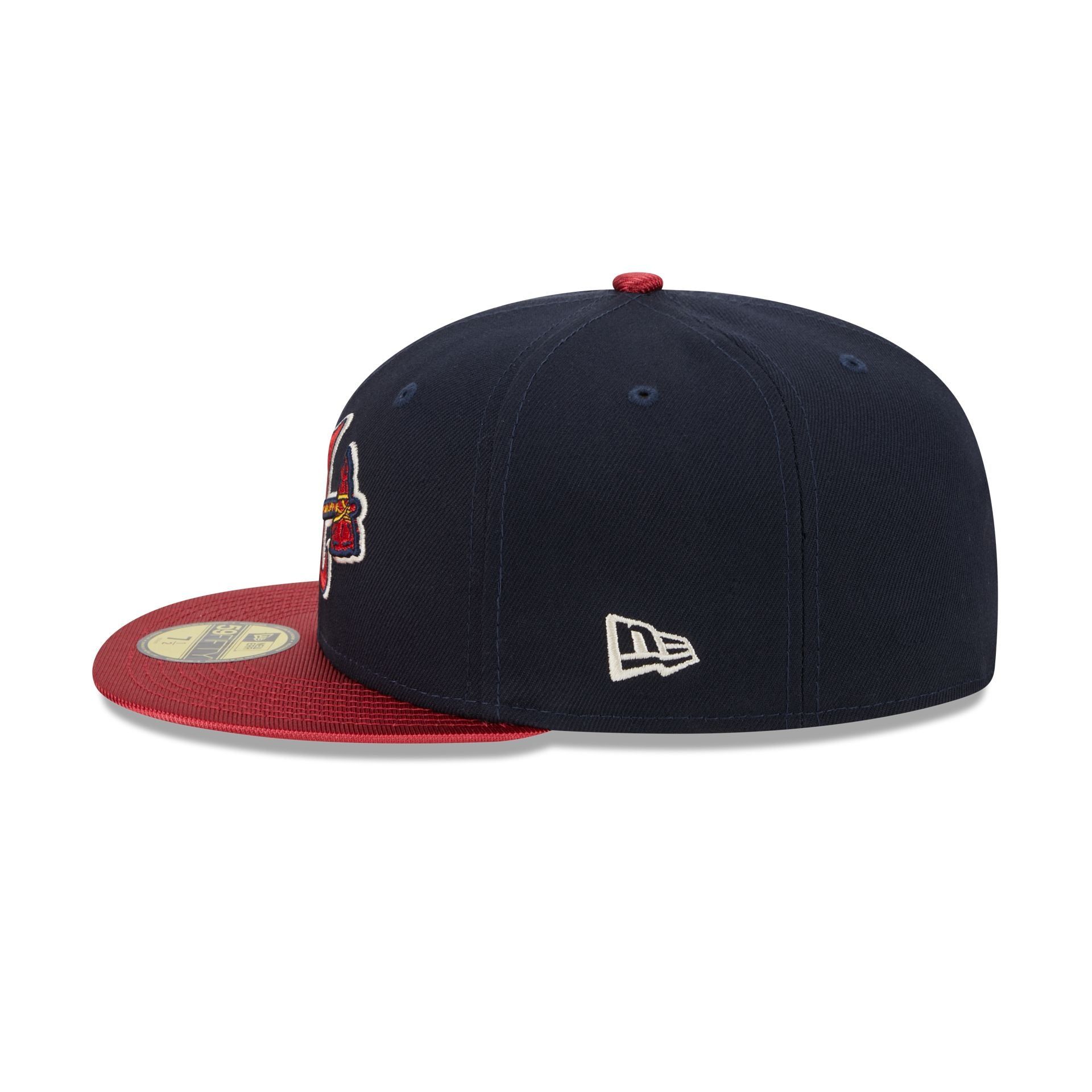 Atlanta Braves Team Shimmer 59FIFTY Fitted Hat sold by New Era product image thumbnail 4