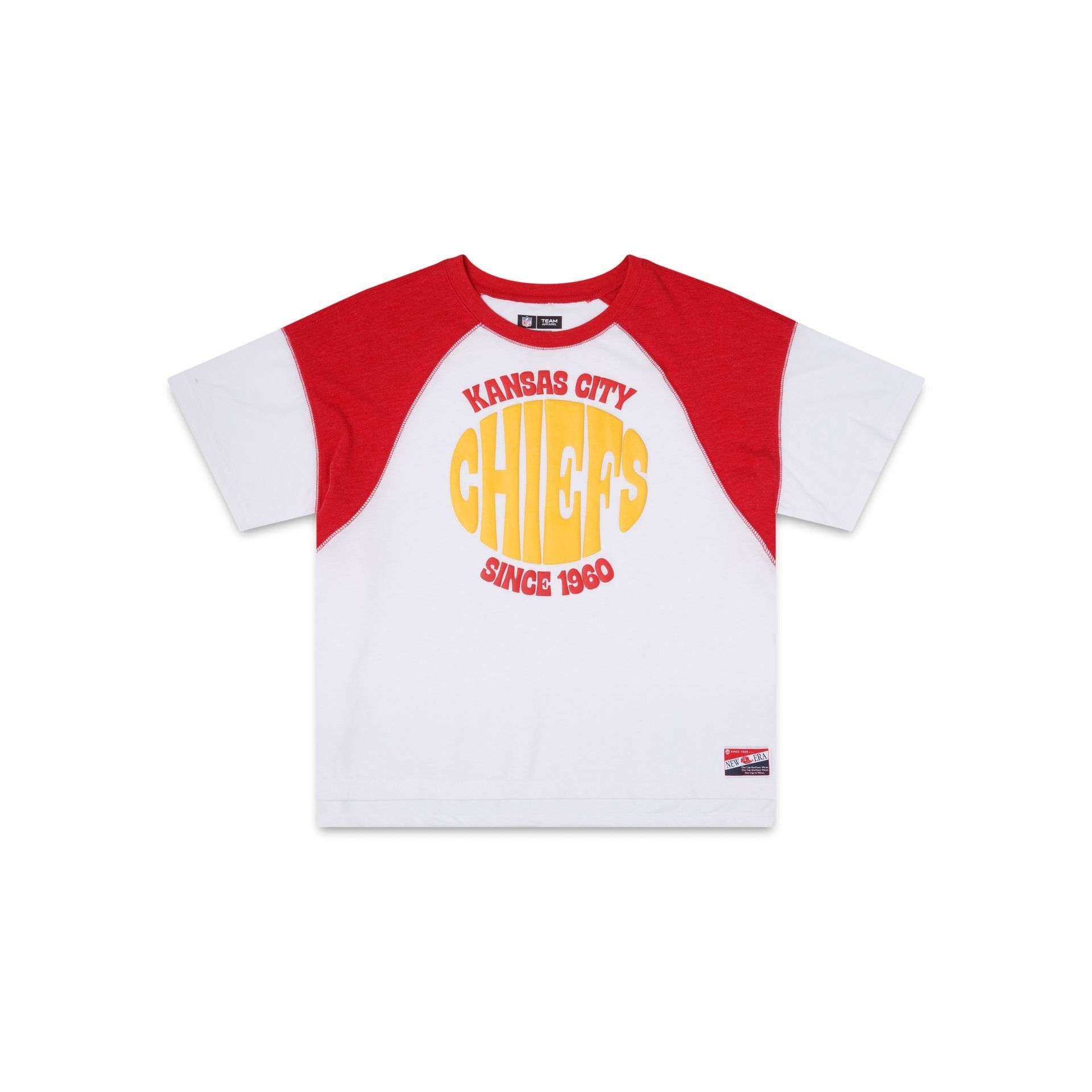 Kansas City Chiefs Throwback Women's T-Shirt sold by New Era