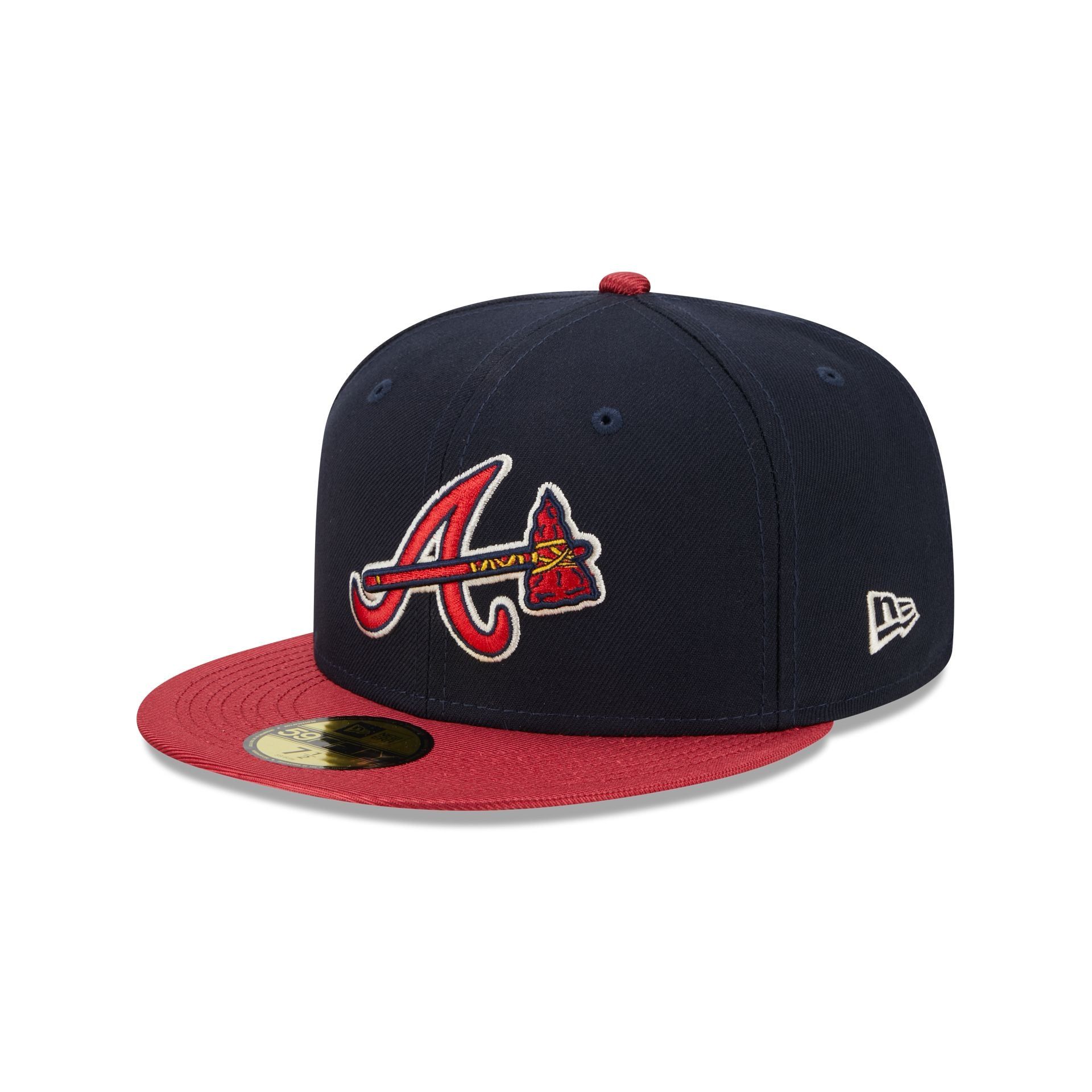 Atlanta Braves Team Shimmer 59FIFTY Fitted Hat sold by New Era
