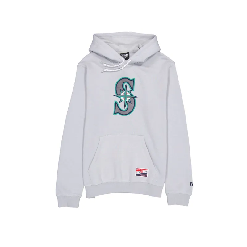 Seattle Mariners Throwback Gray Hoodie sold by New Era