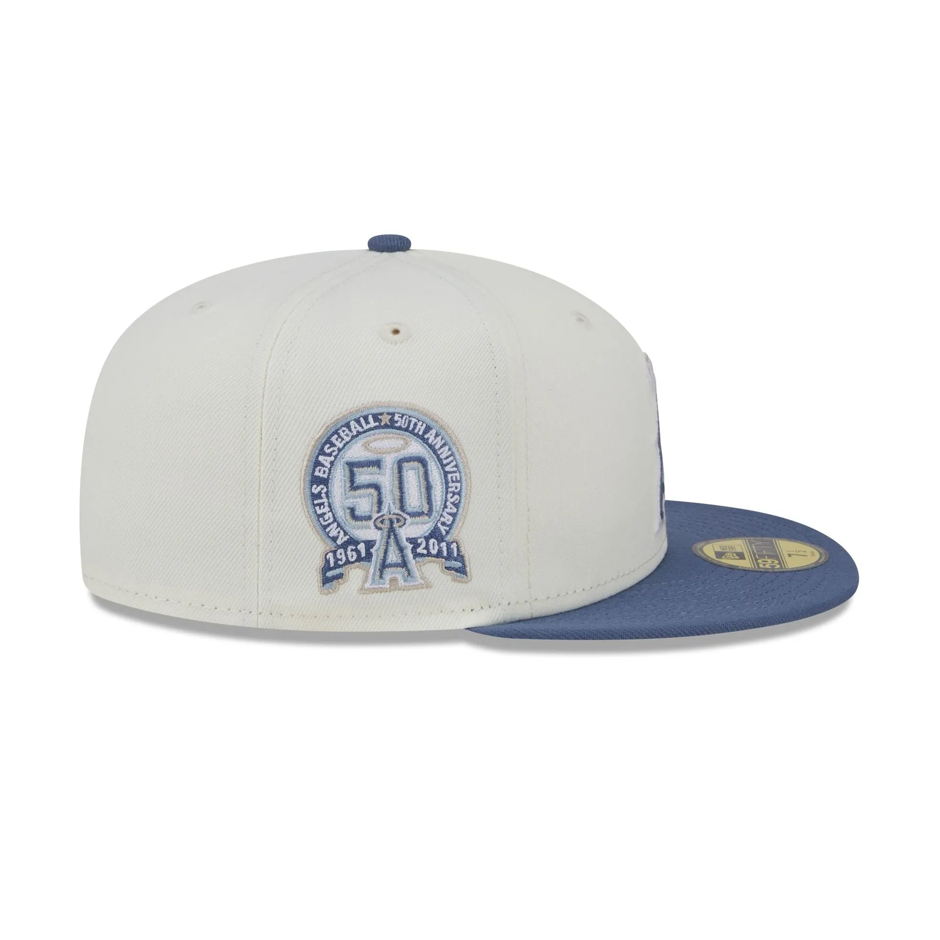 Los Angeles Angels Wavy Chainstitch 59FIFTY Fitted Hat sold by New Era product image thumbnail 4