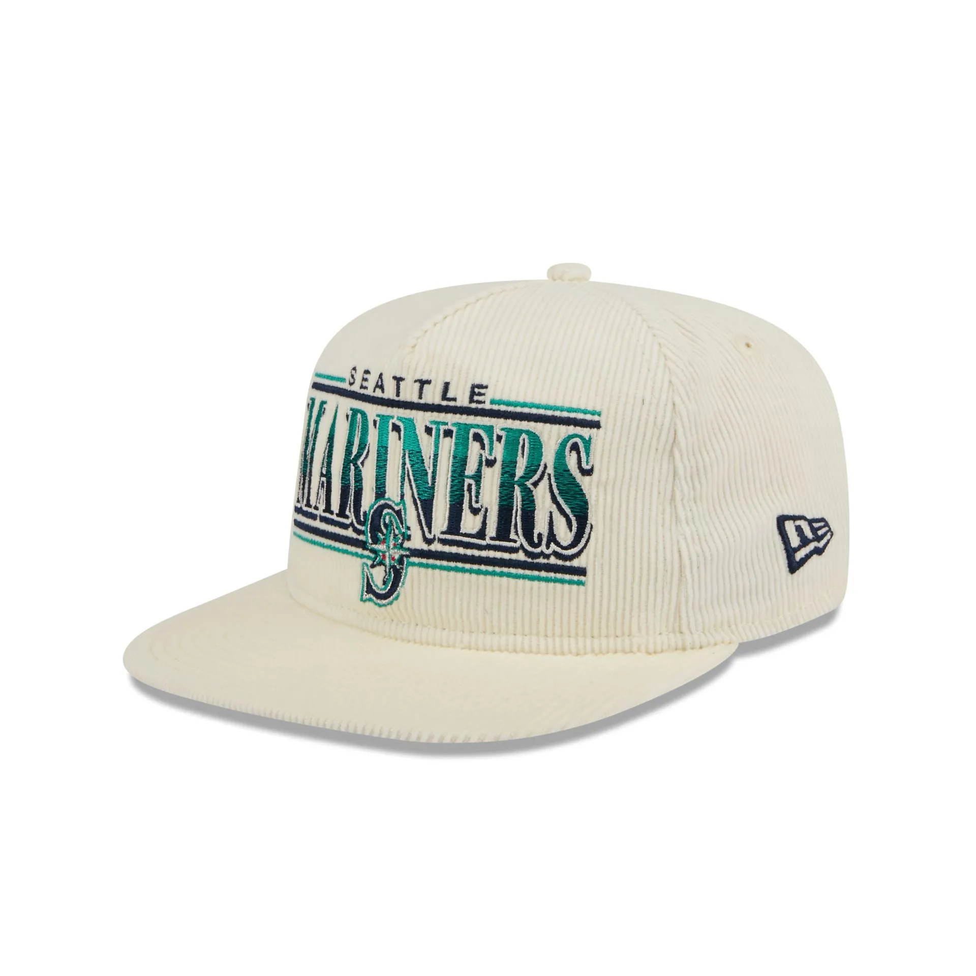 Seattle Mariners Throwback Corduroy Golfer Hat sold by New Era product image thumbnail 3