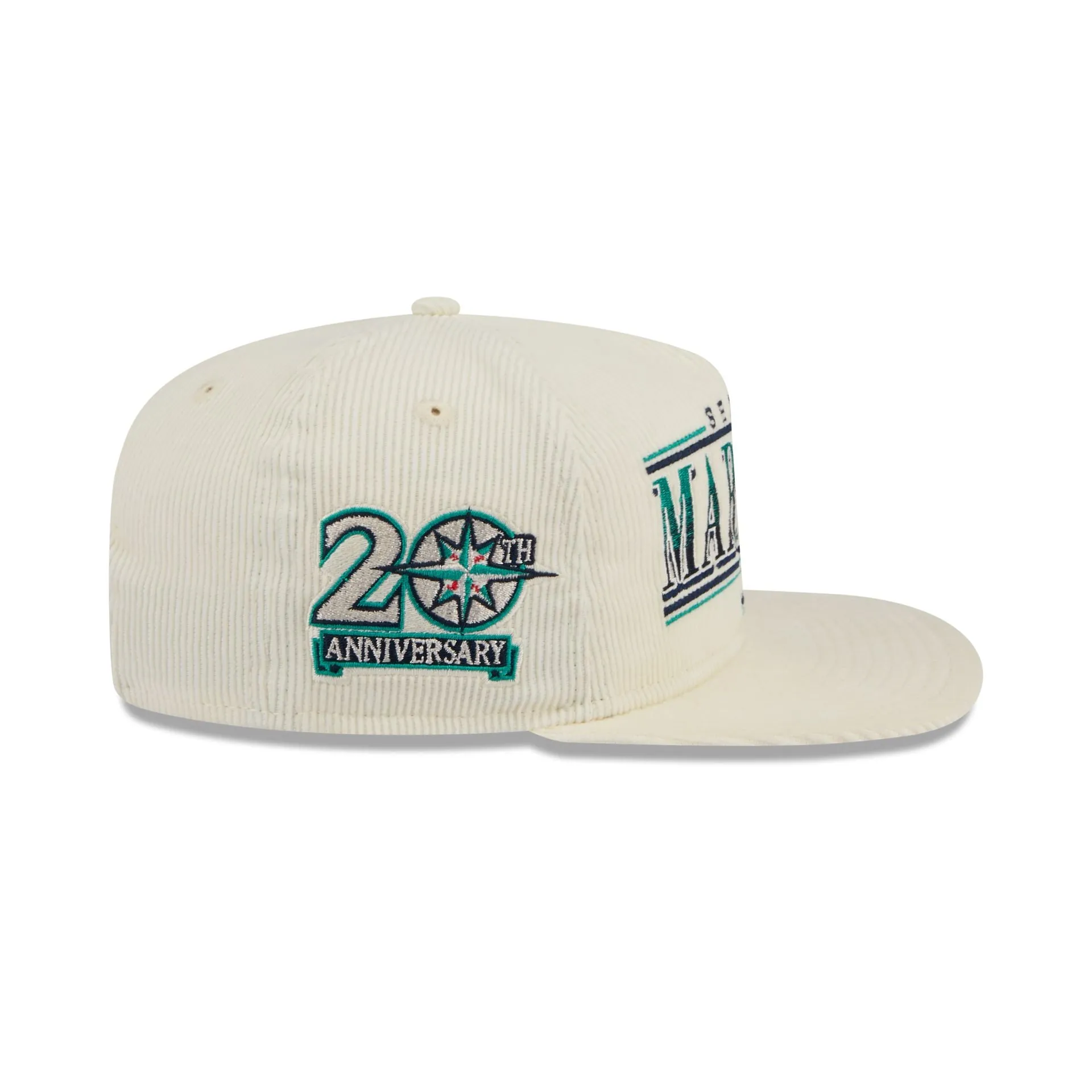 Seattle Mariners Throwback Corduroy Golfer Hat sold by New Era product image thumbnail 4