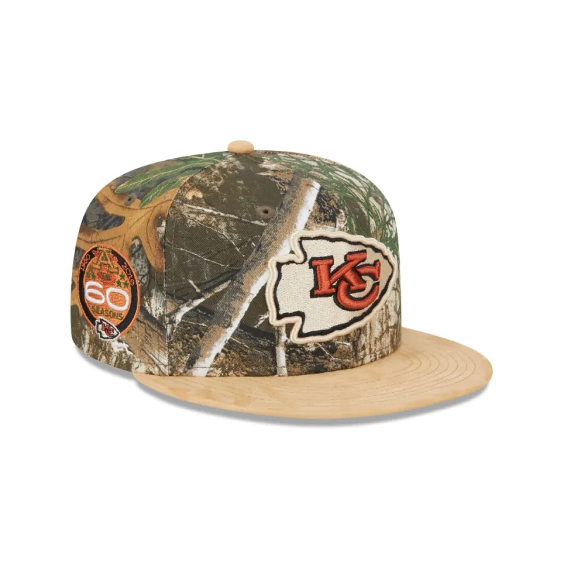 Kansas City Chiefs Real Tree 59FIFTY Fitted Hat sold by New Era
