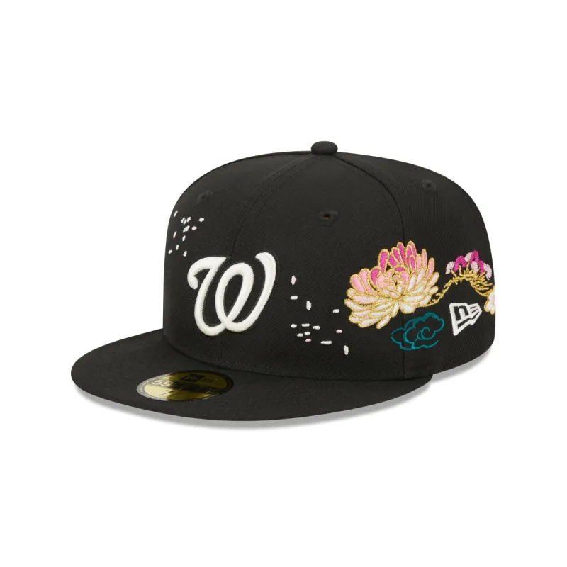 Washington Nationals Cherry Blossom 59FIFTY Fitted Hat sold by New Era