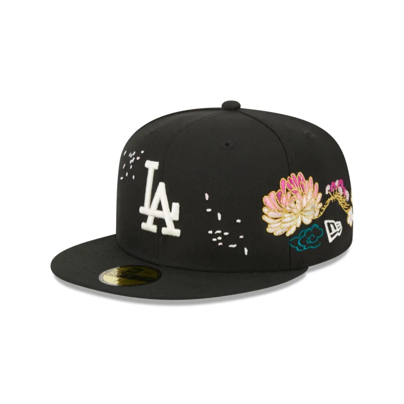 Los Angeles Dodgers Cherry Blossom 59FIFTY Fitted Hat sold by New Era