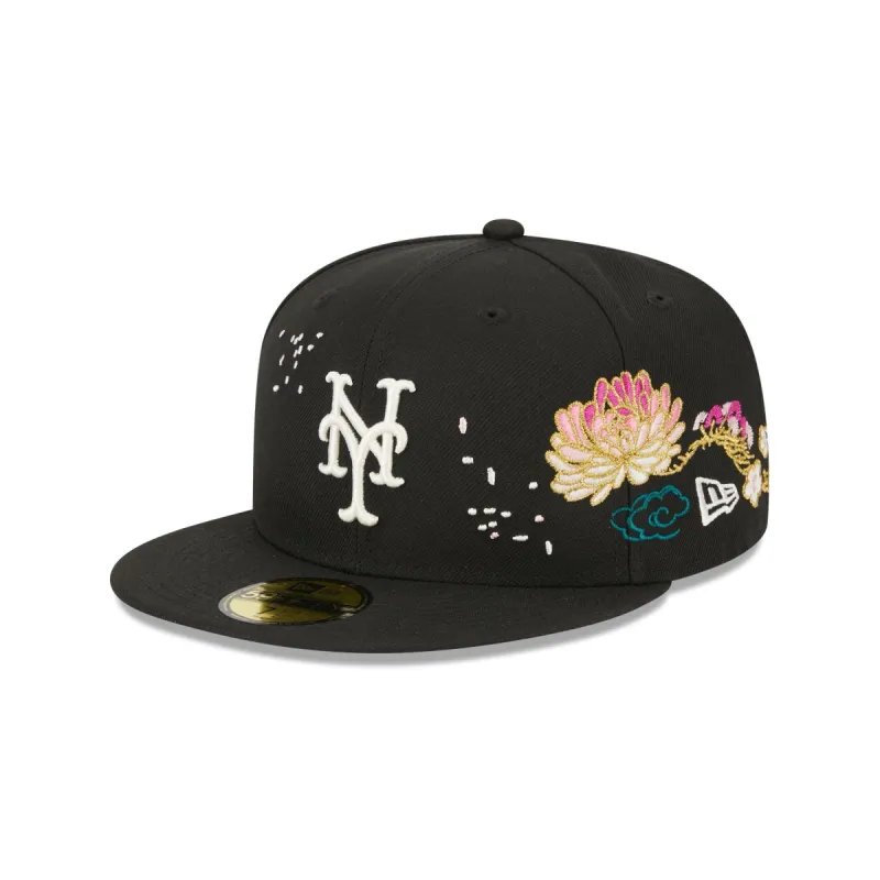 New York Mets Cherry Blossom 59FIFTY Fitted Hat sold by New Era