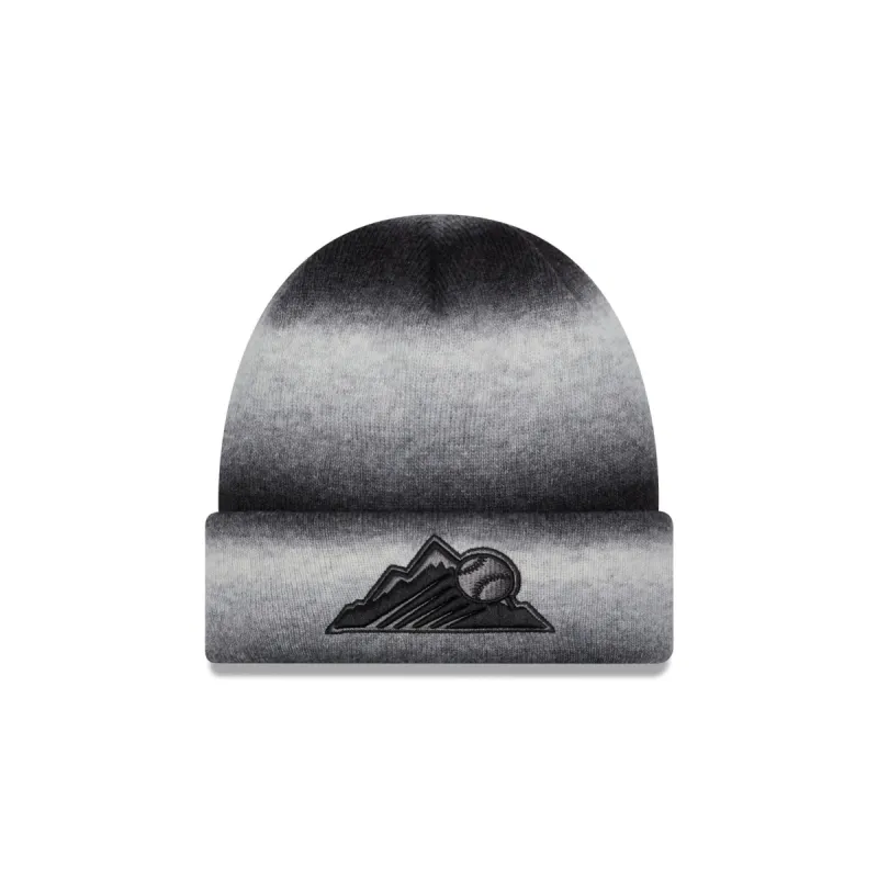 Colorado Rockies Space Dye Cuff Knit Hat sold by New Era