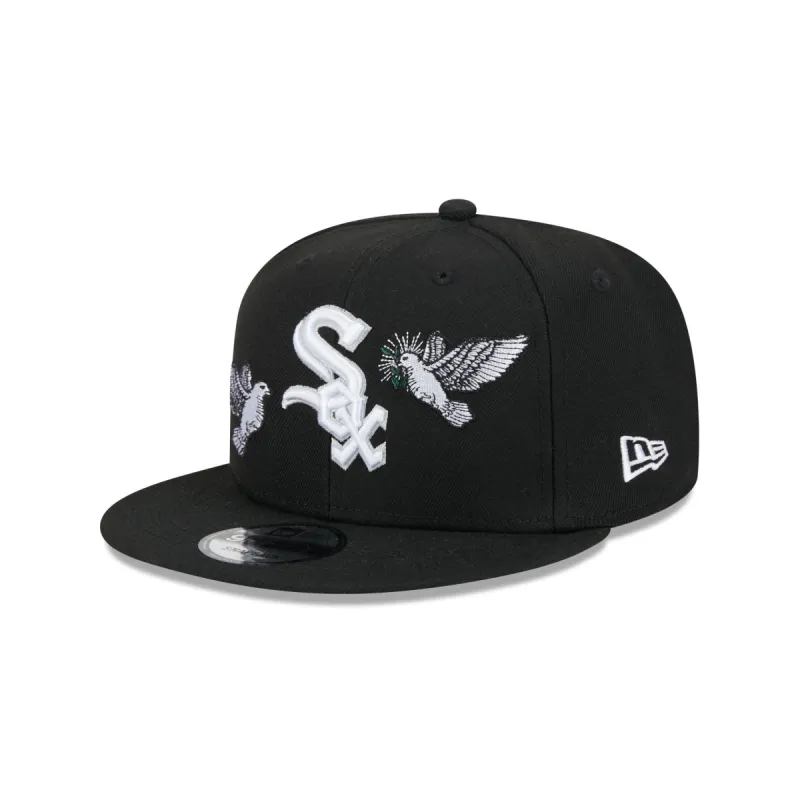 Chicago White Sox Peace 9FIFTY Snapback Hat sold by New Era