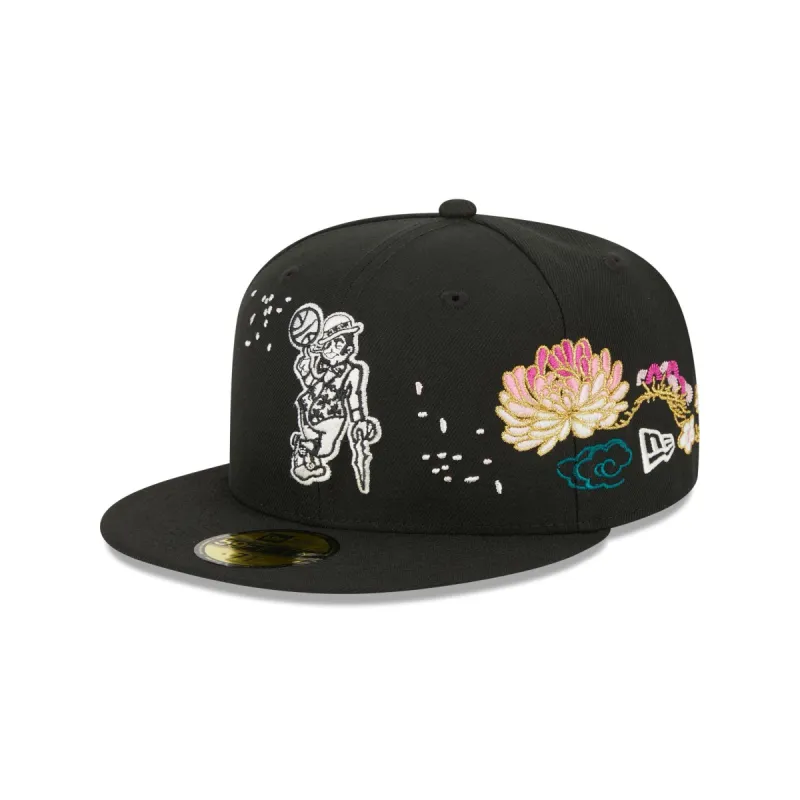Boston Celtics Cherry Blossom 59FIFTY Fitted Hat sold by New Era