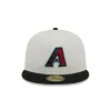 Arizona Diamondbacks Chrome 59FIFTY Fitted Hat sold by New Era