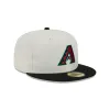 Arizona Diamondbacks Chrome 59FIFTY Fitted Hat sold by New Era