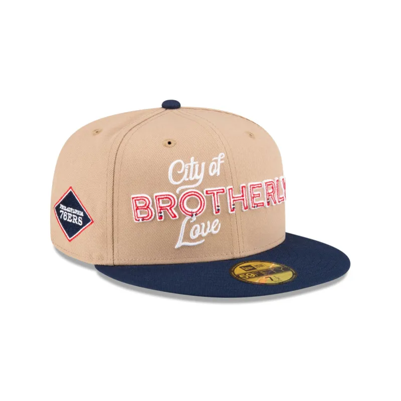 Philadelphia 76ers 2023 City Edition Alt 2 59FIFTY Fitted Hat sold by New Era