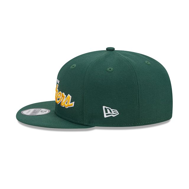Green Bay Packers Script 9FIFTY Snapback Hat sold by New Era product image thumbnail 5