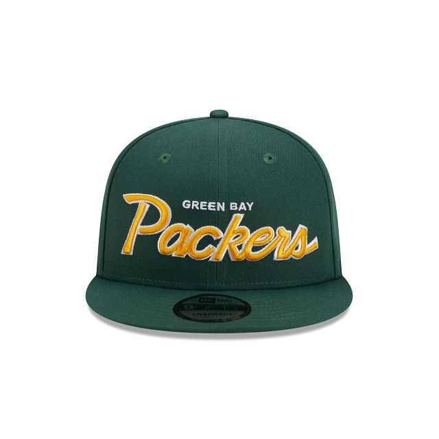 Green Bay Packers Script 9FIFTY Snapback Hat sold by New Era product image thumbnail 2