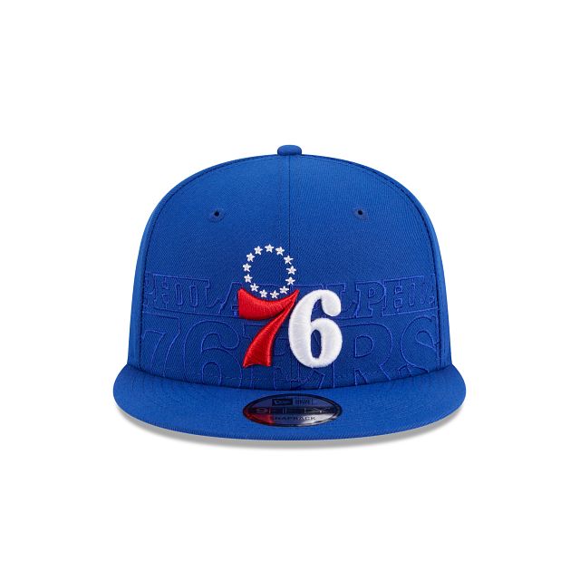 Philadelphia 76ers NBA Authentics On-Stage 2023 Draft 9FIFTY Snapback Hat sold by New Era product image thumbnail 2