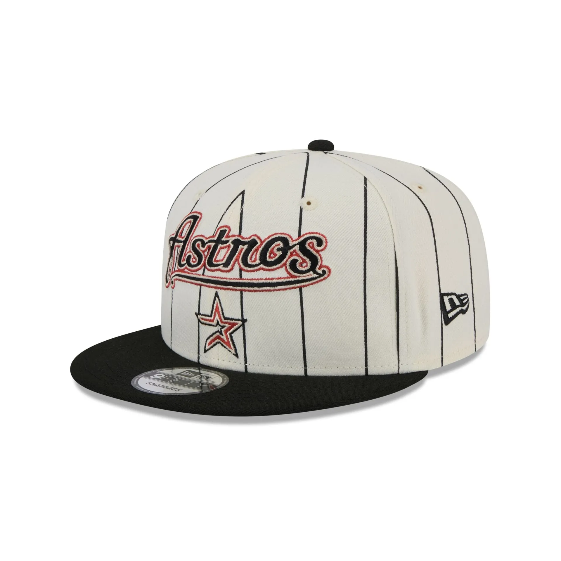 Houston Astros Jersey Pinstripe 9FIFTY Snapback Hat sold by New Era