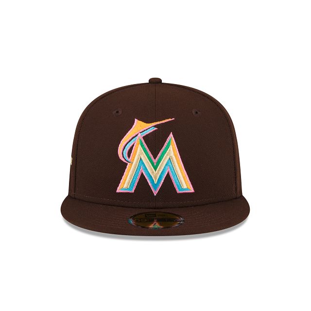 Just Caps Drop 20 Miami Marlins 59FIFTY Fitted Hat sold by New Era product image thumbnail 2