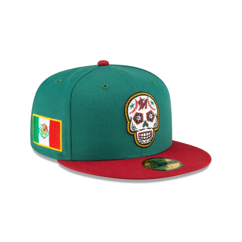 Miami Marlins Cinco de Mayo 59FIFTY Fitted Hat sold by New Era