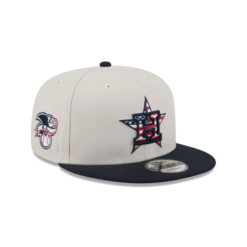 Houston Astros Independence Day 2024 9FIFTY Snapback Hat sold by New Era